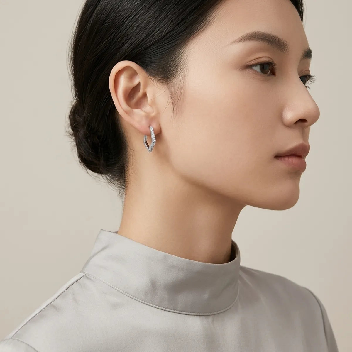 Geometry Inspired Earring