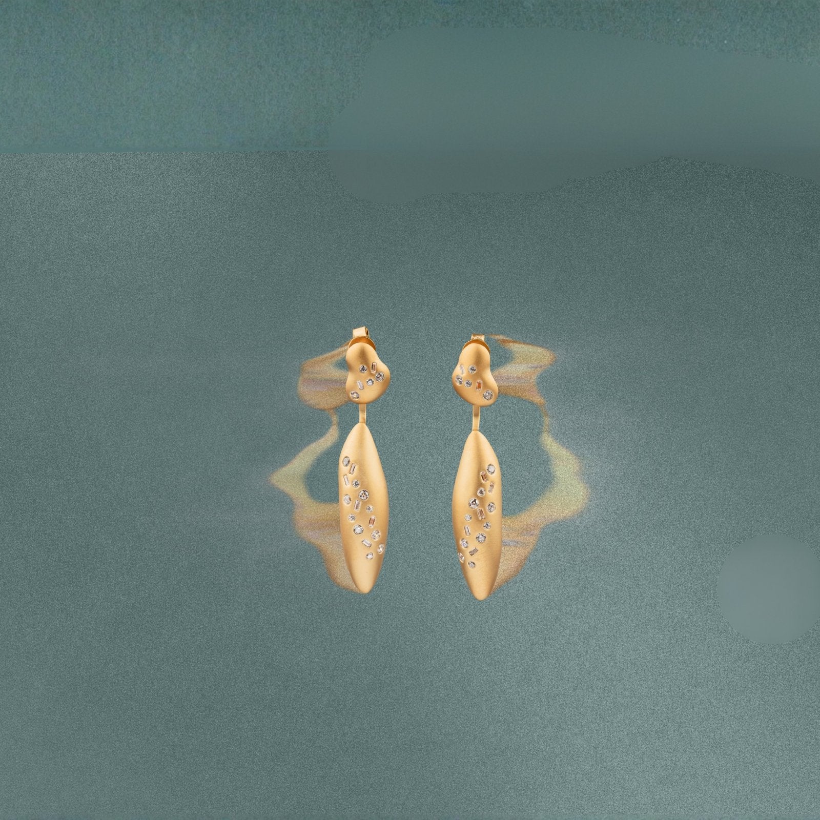 Luxury Organic Big Earring