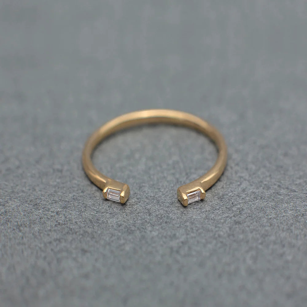 Classic Open Diamond Ring