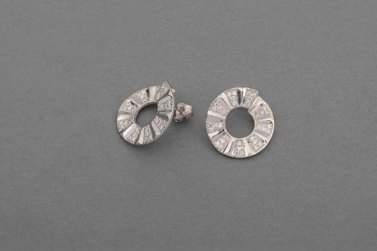 Unique Statement Earrings for Girls – Sunburst Studs