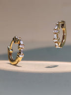 Classic Baguette Diamond Earrings