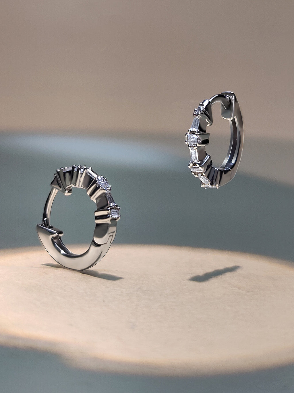 Classic Baguette Diamond Earrings