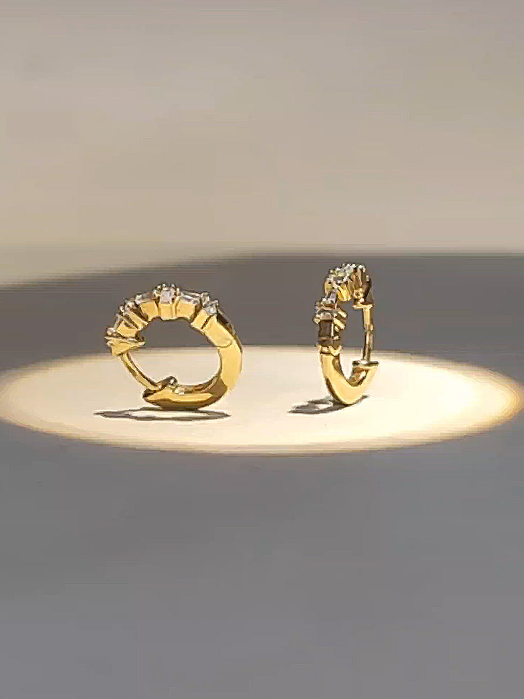 Classic Baguette Diamond Earrings