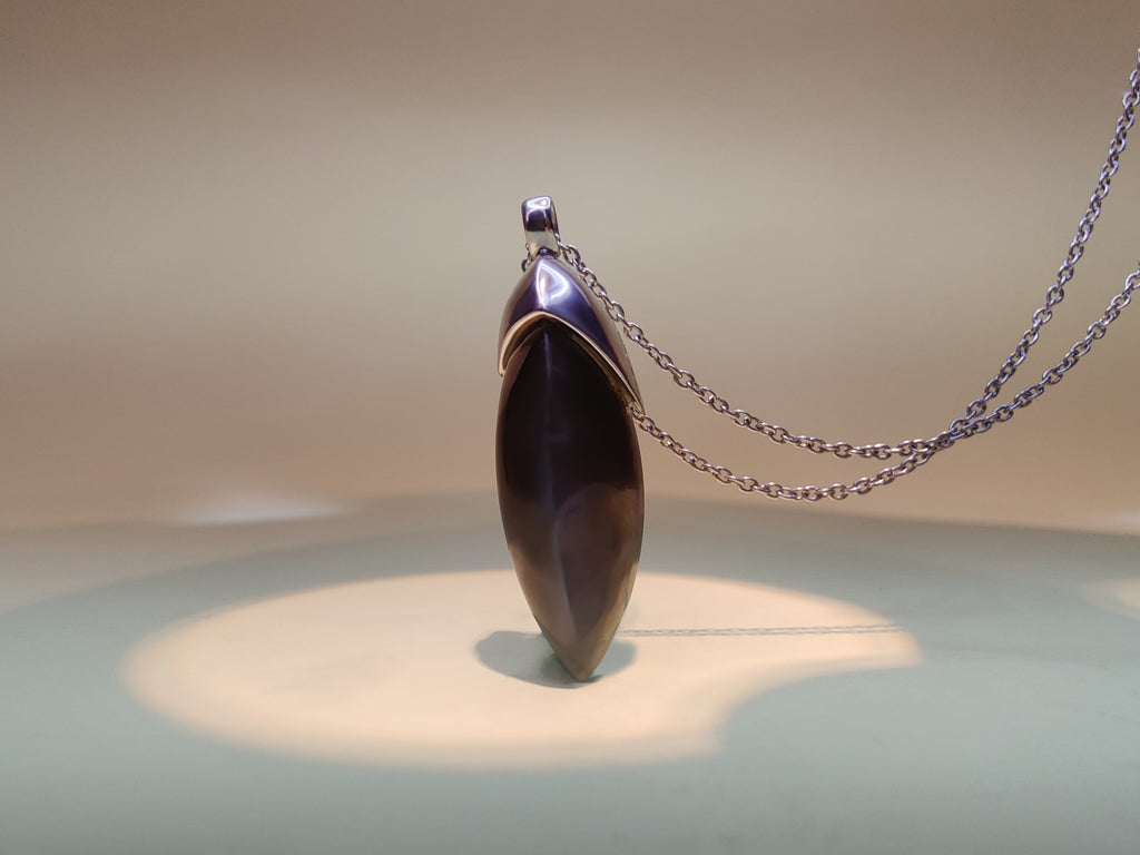 Celebrity Sterling Silver Pendant with Labradorite Stone