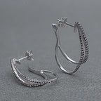 Double Line Earring