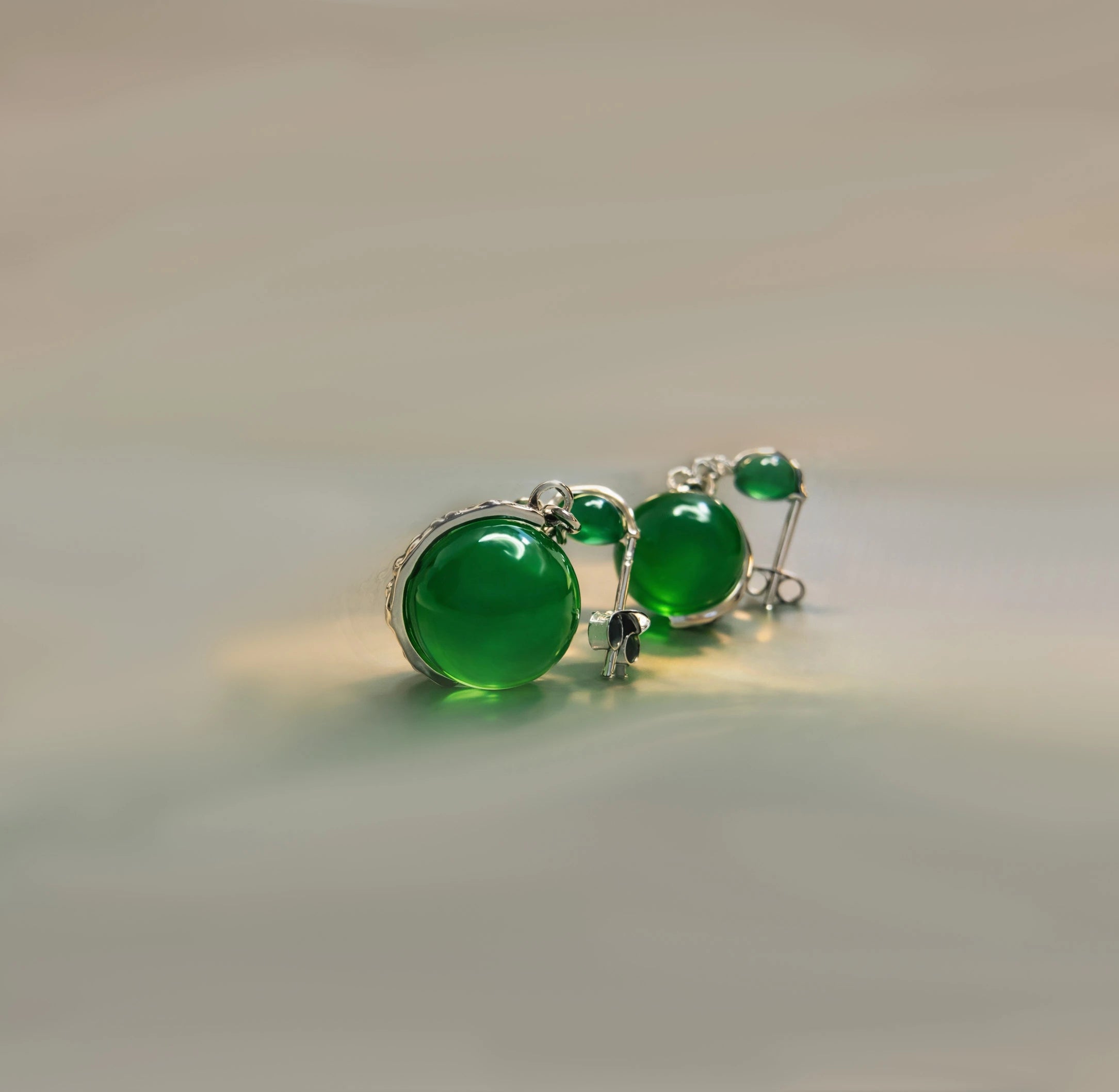 Statement Silver Earring