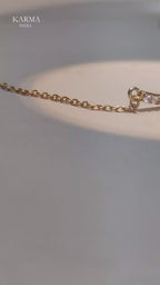 Classic Diamond Bar Necklace