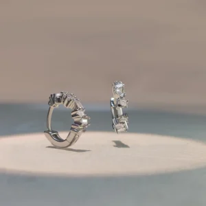 Classic Baguette Diamonds Earrings