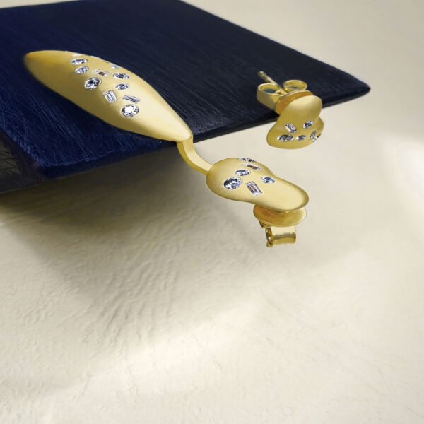 Luxury Organic Big Earring