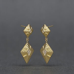 Diamond Drop Earrings