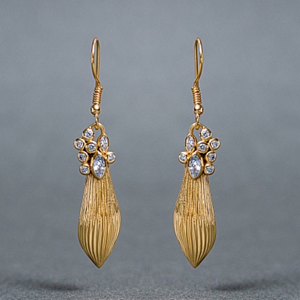 Leaf Drop Earrings