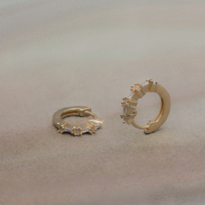 Classic Baguette Diamond Earrings