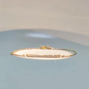 Diamond Bar Bracelet