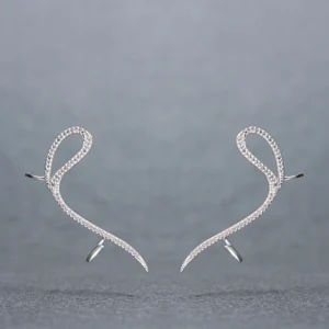 Flow Curve Ear Climbers